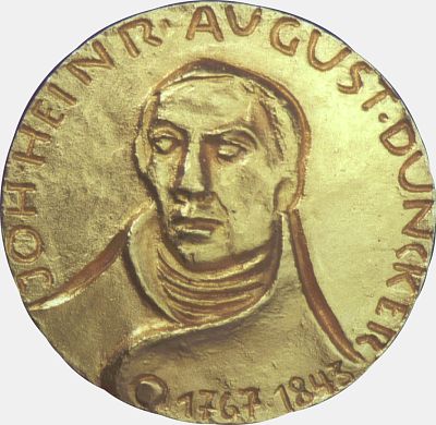 Vorderseite der Medaille (Relief Duncker) 